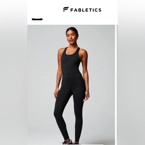 Fabletics black jumpsuit!